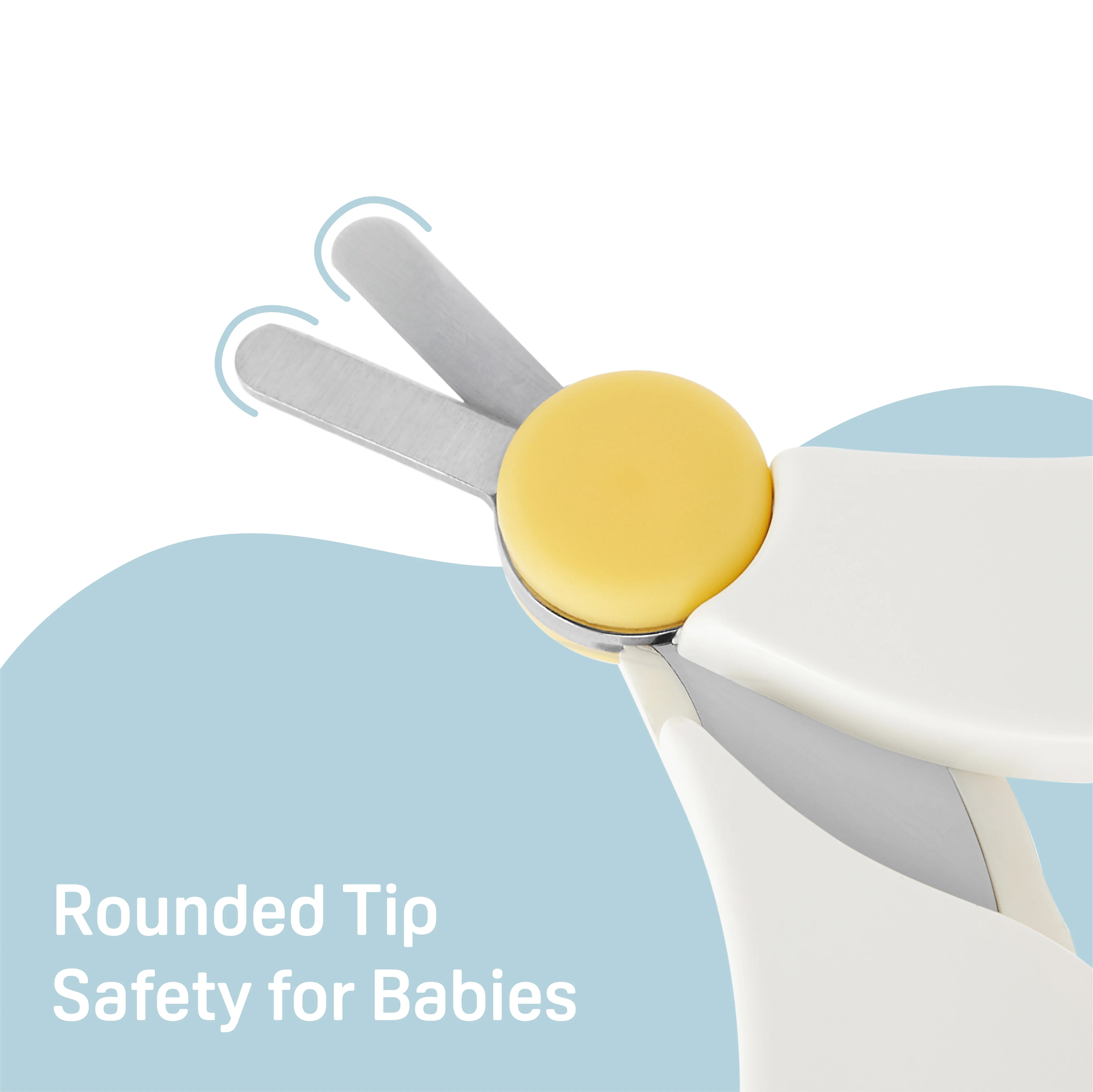 Baby Nail Scissors with Rounded Tip, 0 Months - Image 3