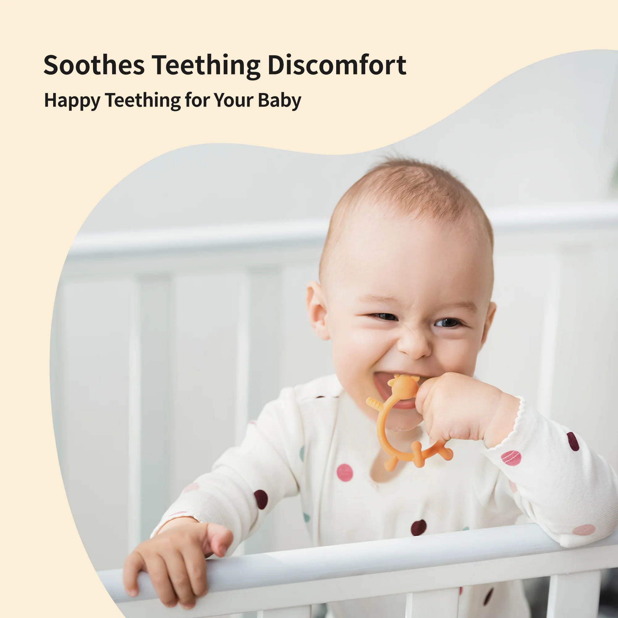 Pigeon Bear Silicone Teether (Green) - Image 6