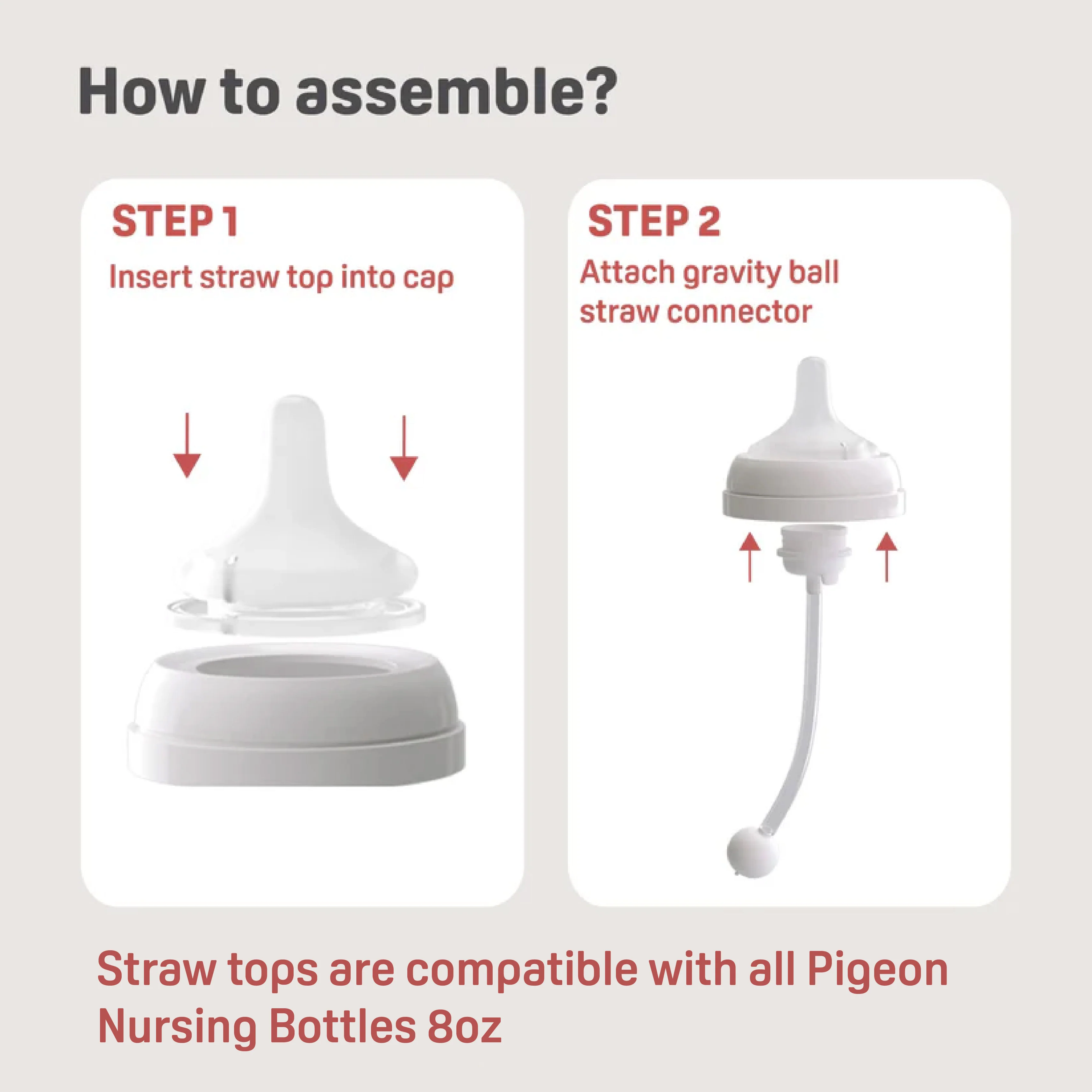 Pigeon Natural Weaning Silicone Sipper Conversion Kit 12M+ - Image 6