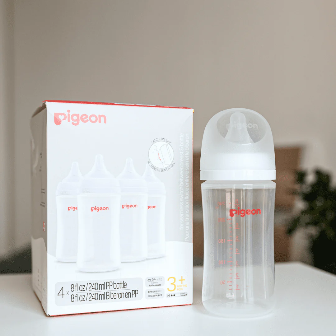 PP Wide Neck Baby Bottle 4 packs, 8.1 Oz (3+ months) - Image 5