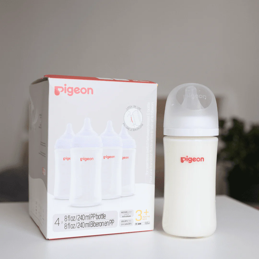 PP Wide Neck Baby Bottle 4 packs, 8.1 Oz (3+ months) - Image 6