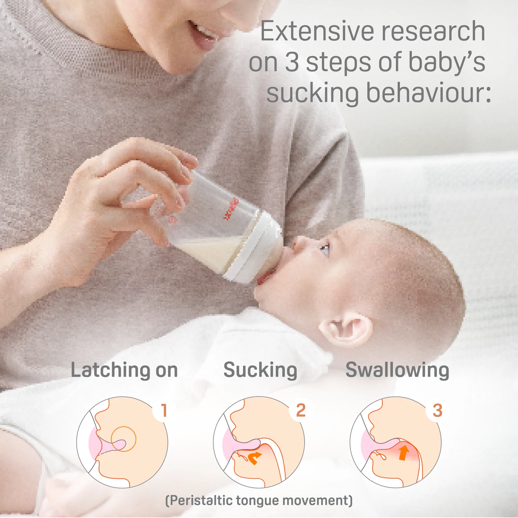 PP Wide Neck Soft Touch Baby Bottle 4 packs, 5.4 Oz - Image 6