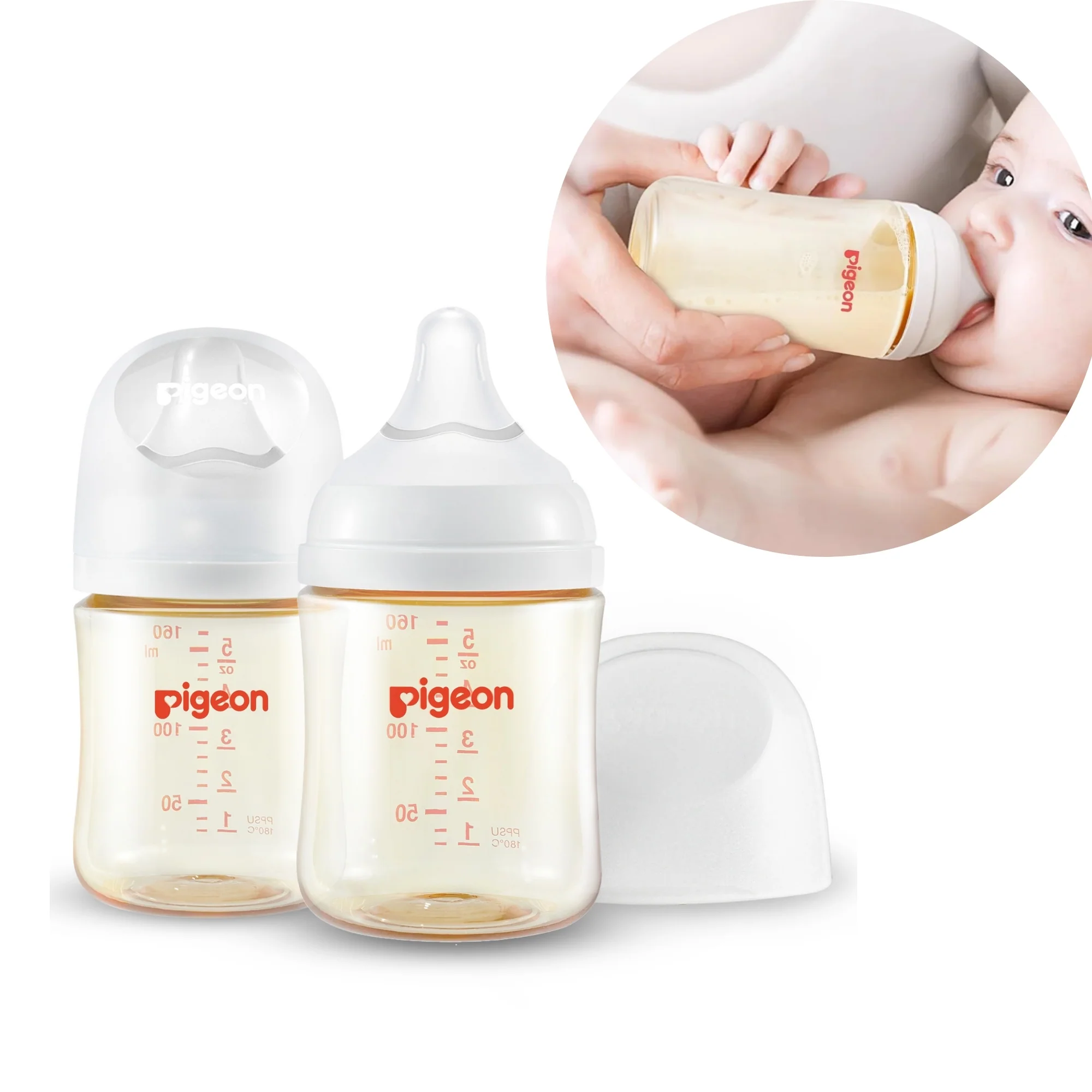 Wide Neck Baby Bottle 2 Packs,5.4 Oz（for Newborns) - Image 6